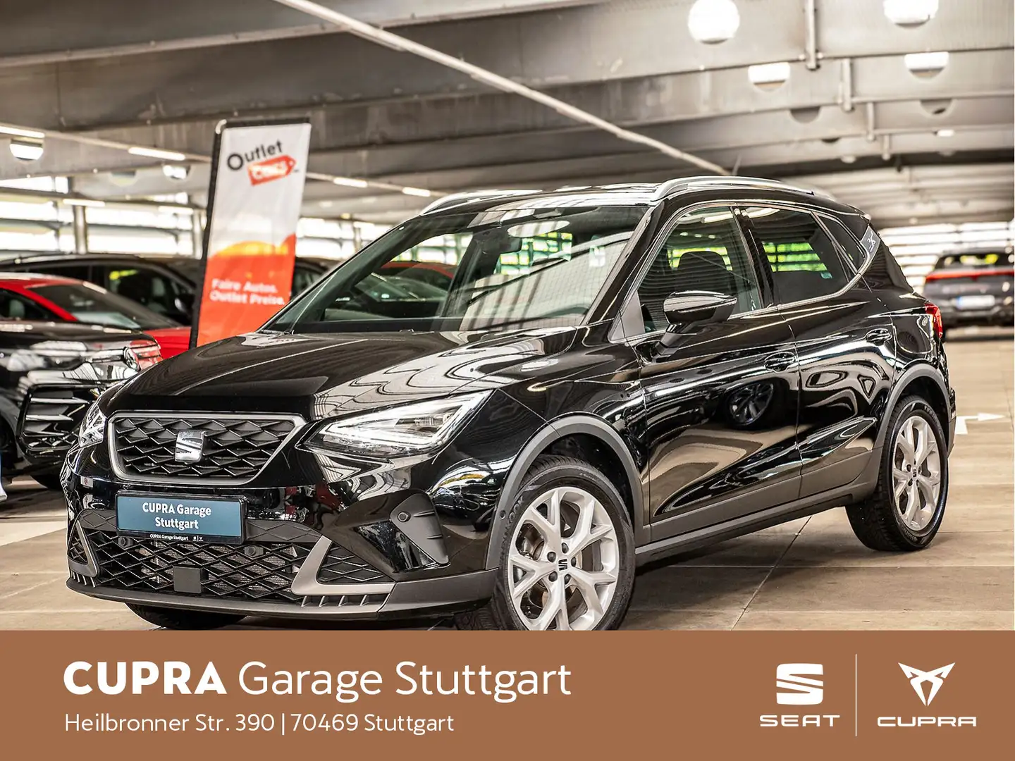 SEAT Arona Xperience 1.0 TSI *SHZ* *EPH* *NAVI* Schwarz - 2