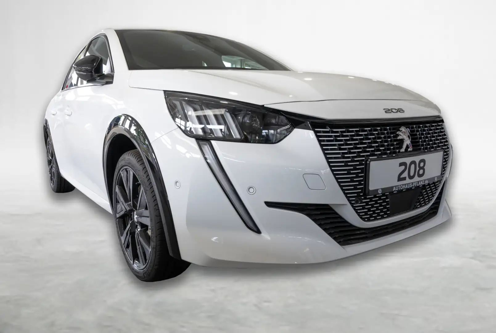Peugeot 208 GT Elektromotor 136 *SHZ*NAV*PANO* Blanc - 2