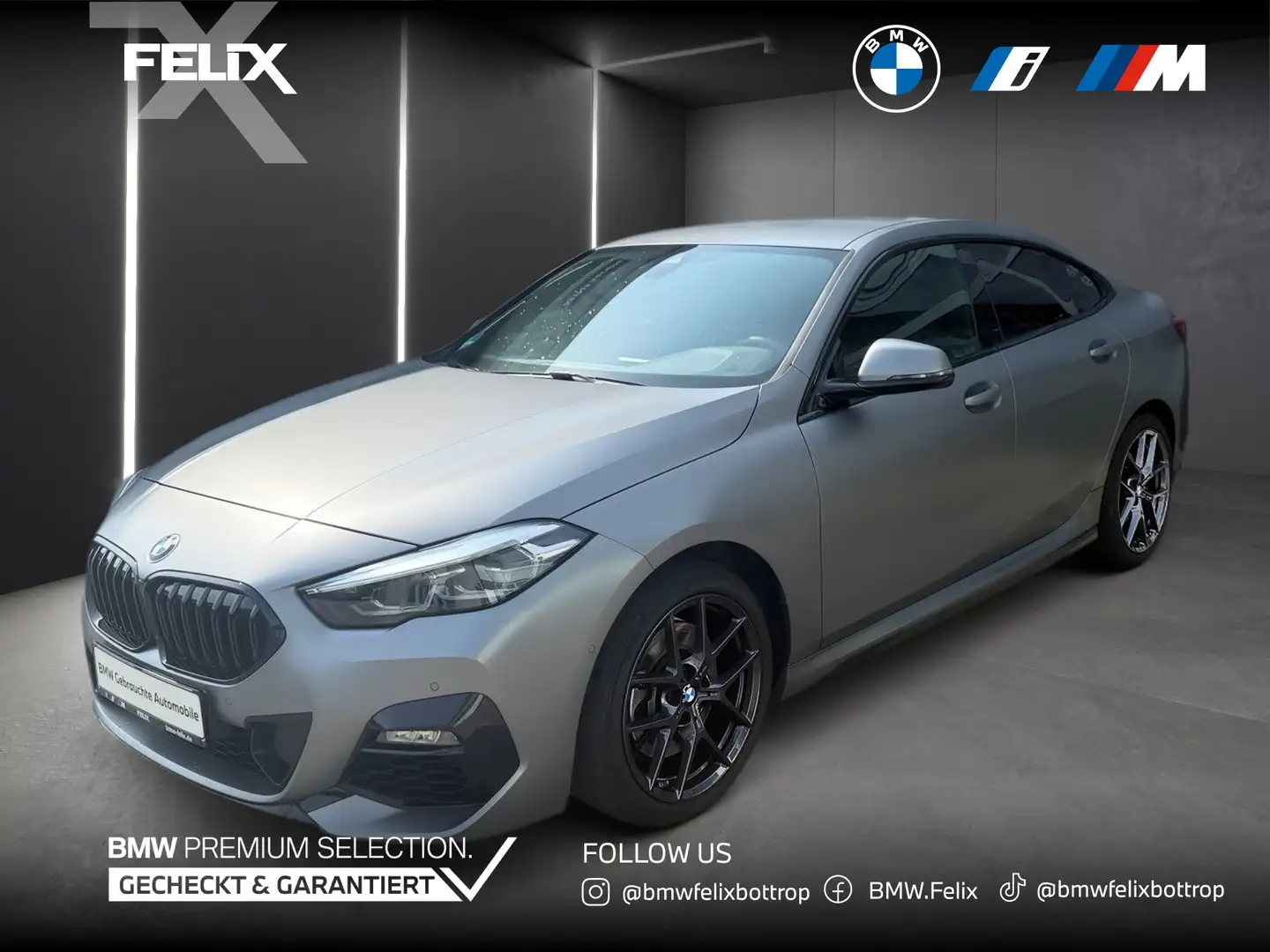 BMW 220 i Gran Coupé+M SPORTPAKET+LIVE COCKPIT PRO+ Gris - 1