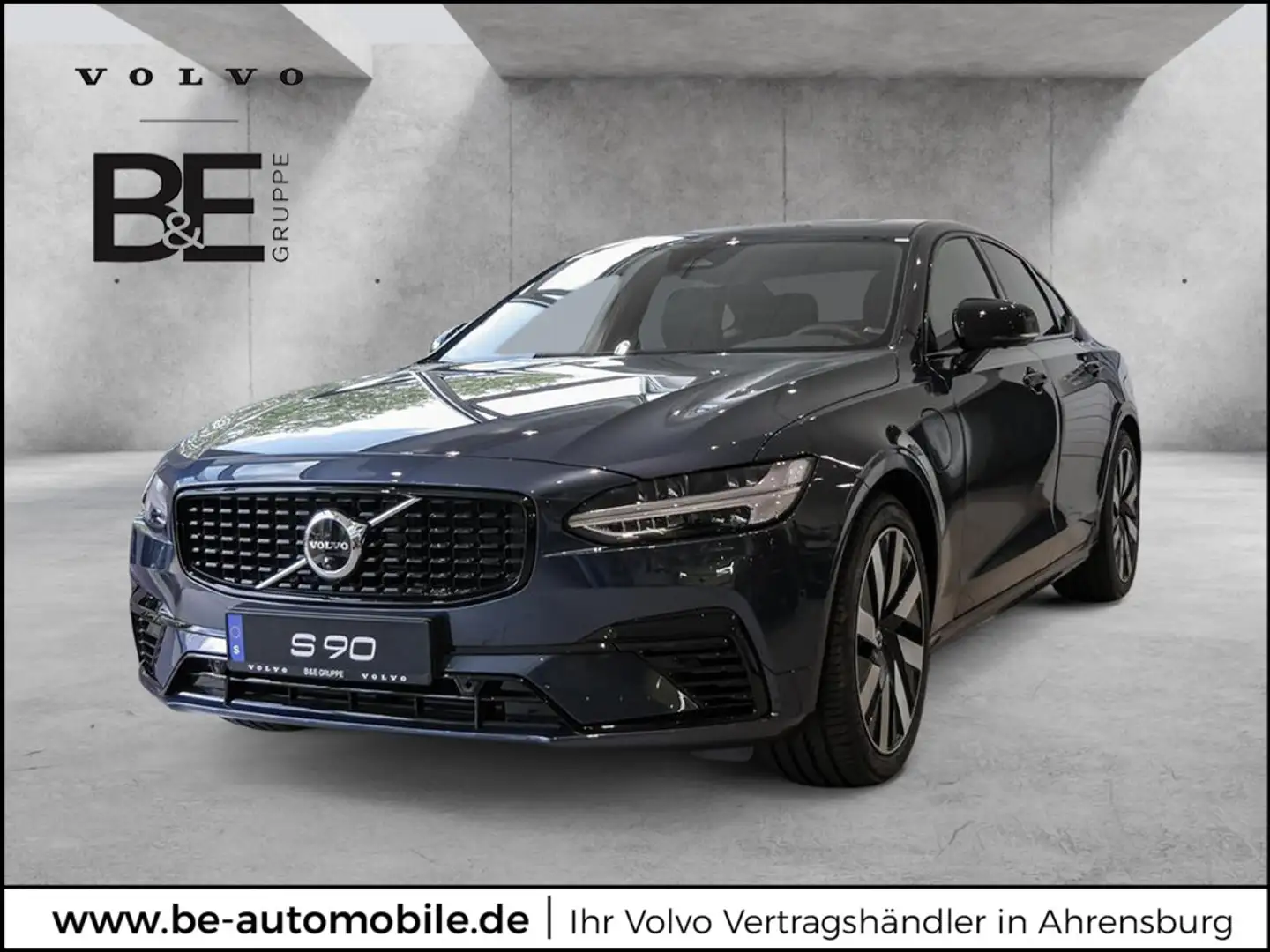 Volvo S90 T8 AWD Ultimate Dark Recharge 360° ACC Pano Bleu - 1