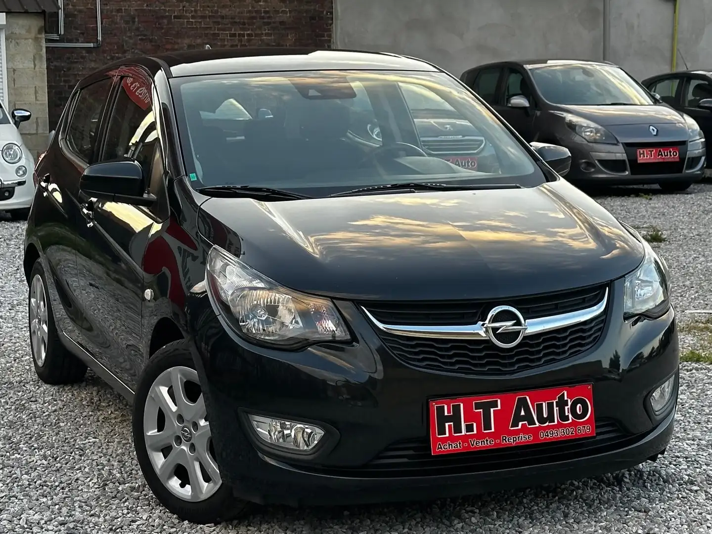 Opel Karl 1.0i Enjoy/Etat neuf/Airco/Euro6b Noir - 2