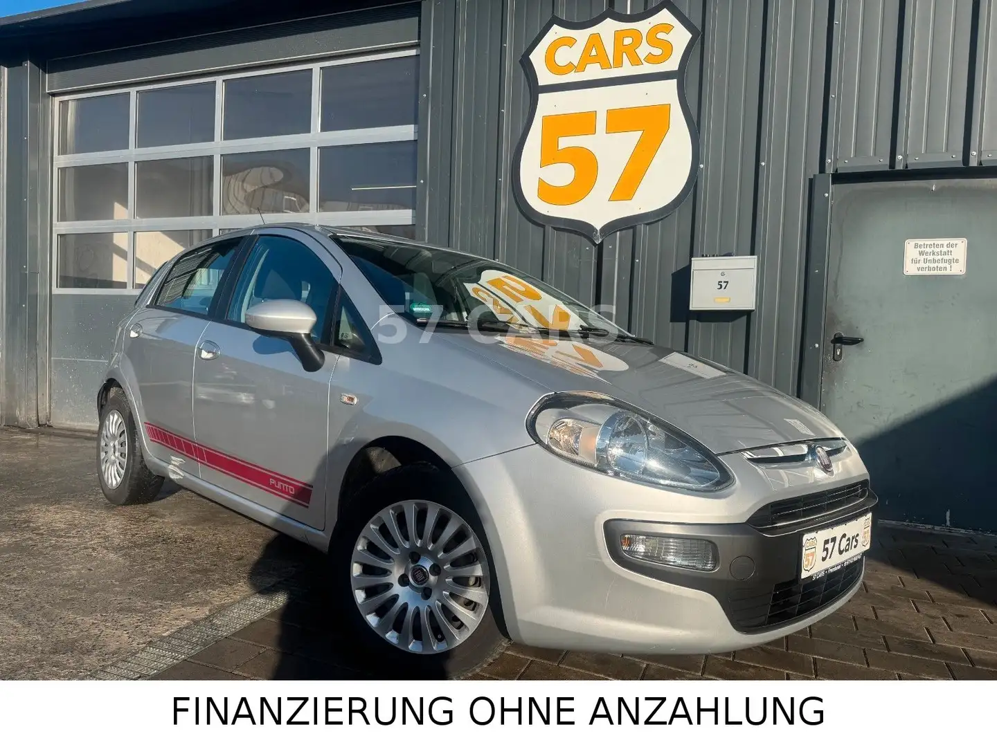 Fiat Punto Evo Dynamic+KLIMA+HU/AU NEU Grün - 1