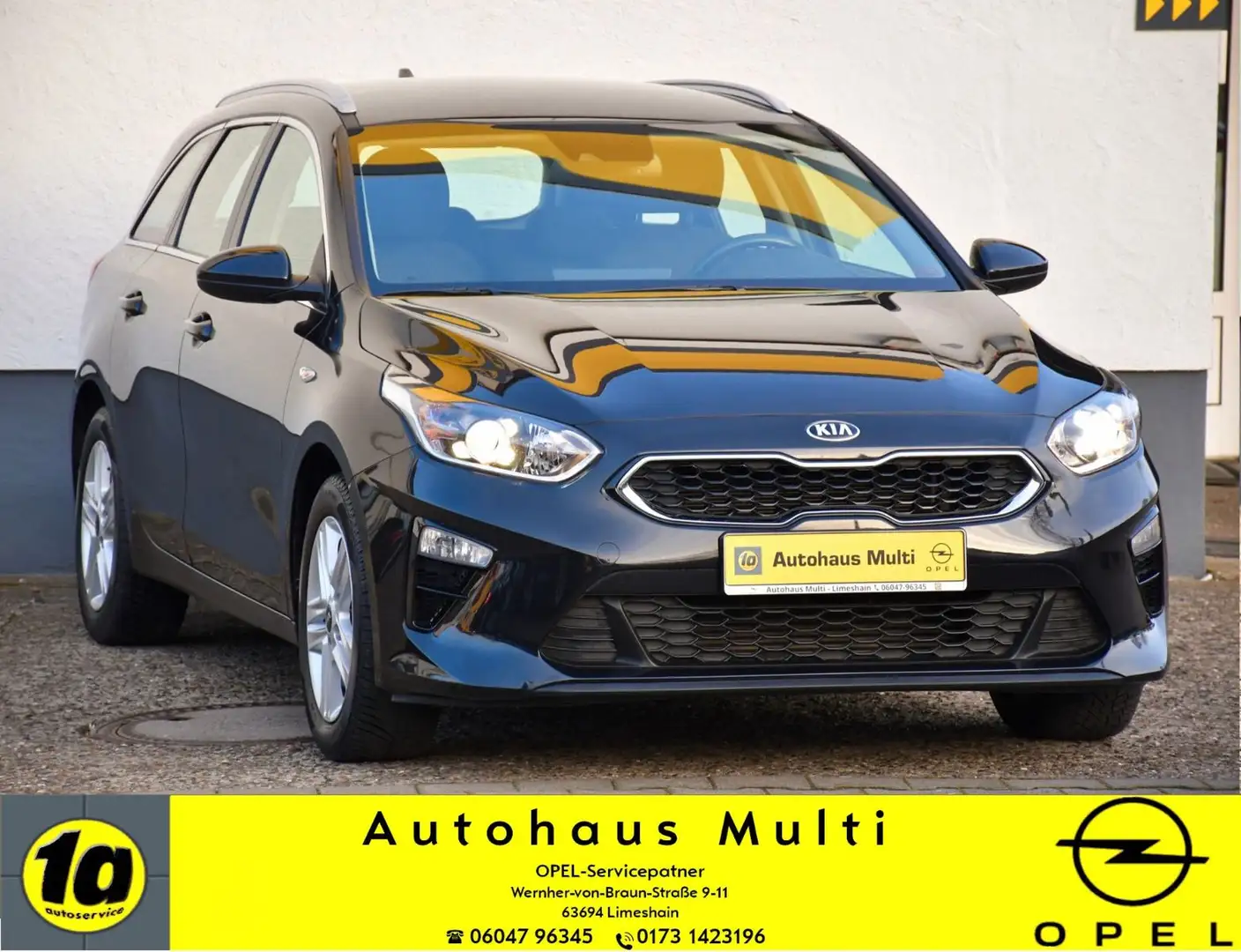 Kia Ceed SW / cee'd SW Navi Klima Sitzh Kamera SpurA Noir - 1