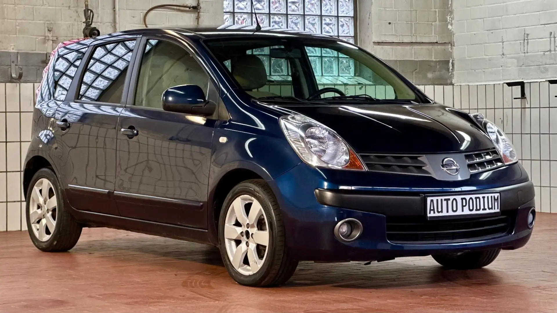 Nissan Note tekna 1.5 dCi,/ TÜV Neu/ 1 Hand Blau - 1