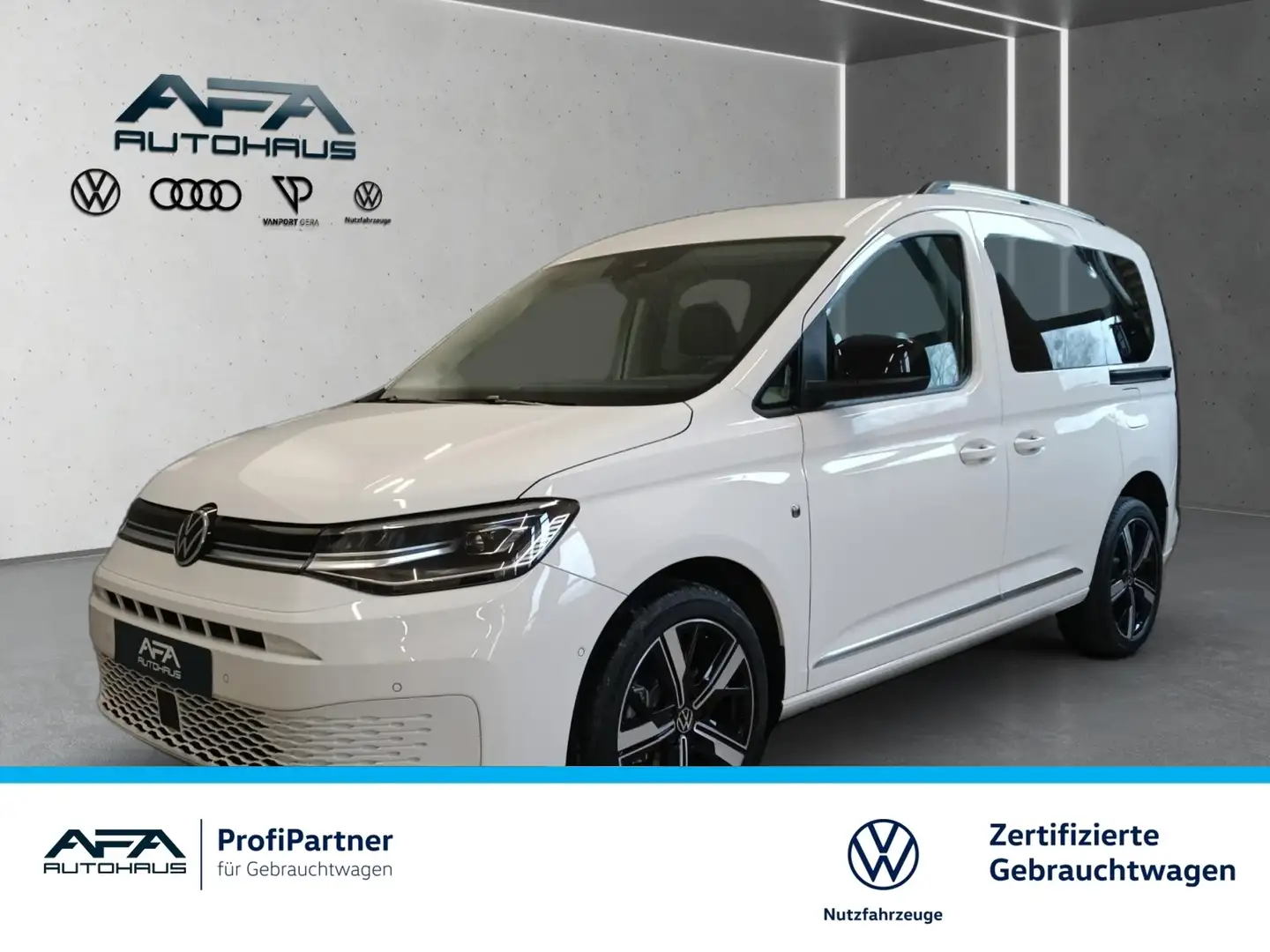 Volkswagen Caddy 2.0 TDI Style DSG LED*Navi*AHK*StdHz Blanco - 1