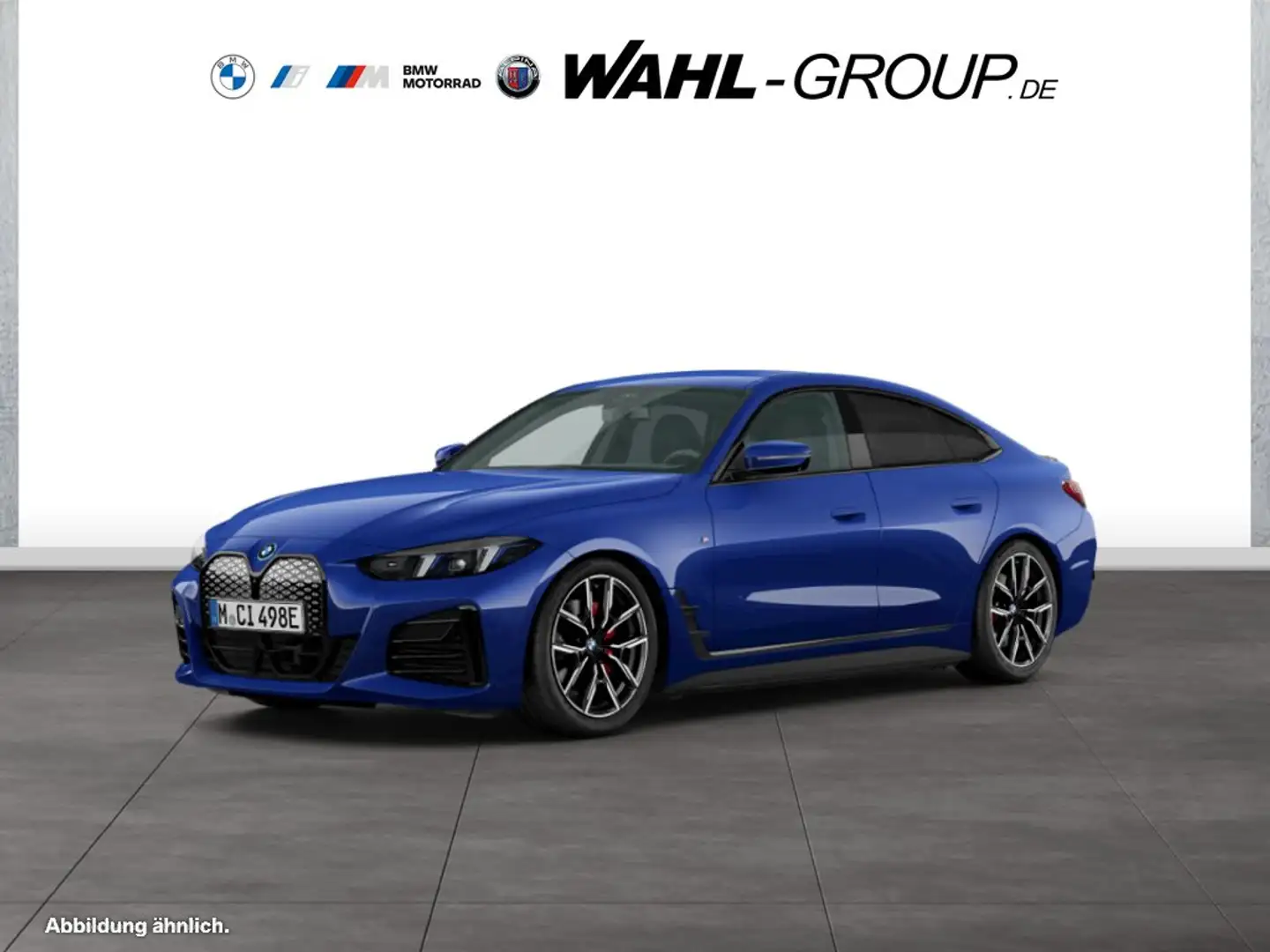 BMW i4 xDrive40 Gran Coupé M Sport Pro HeadUp AHK ACC Ada Bleu - 1