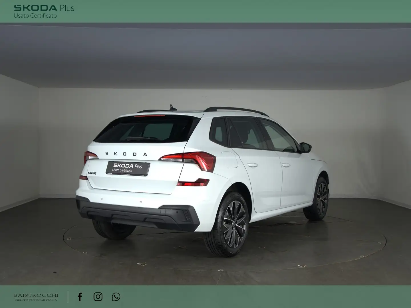 Skoda Kamiq 1.0 tsi black dots 115cv Bianco - 2