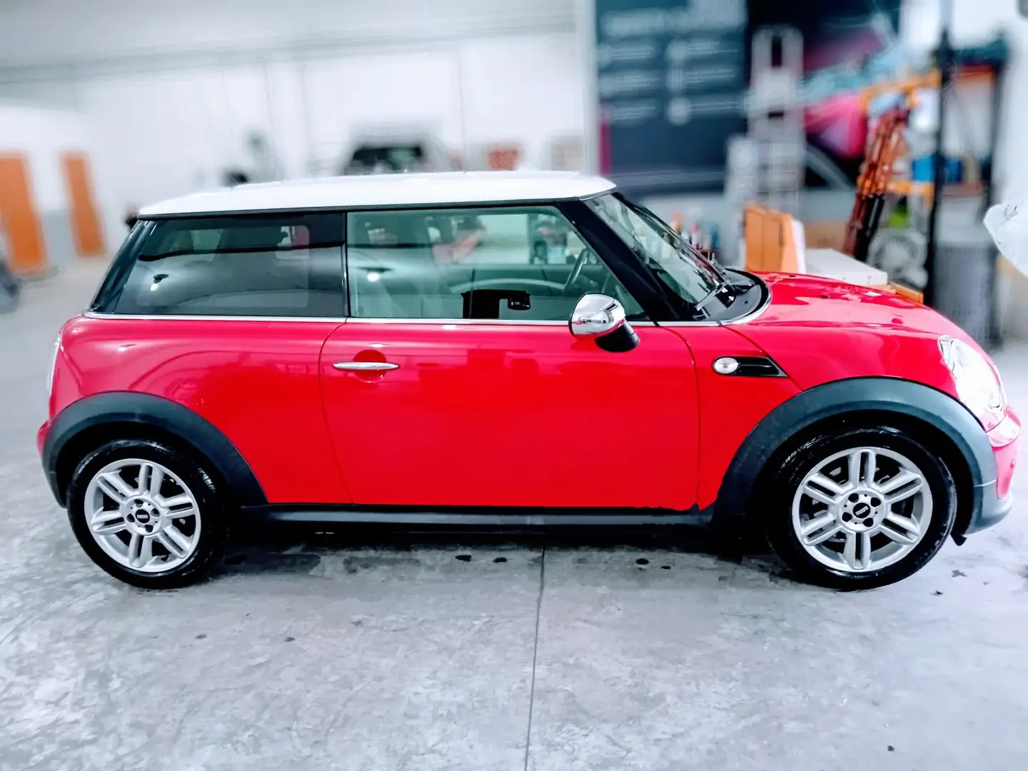 MINI Cooper D Mini III R56 2007 Hatchback 1.6 112cv FL Rosso - 1