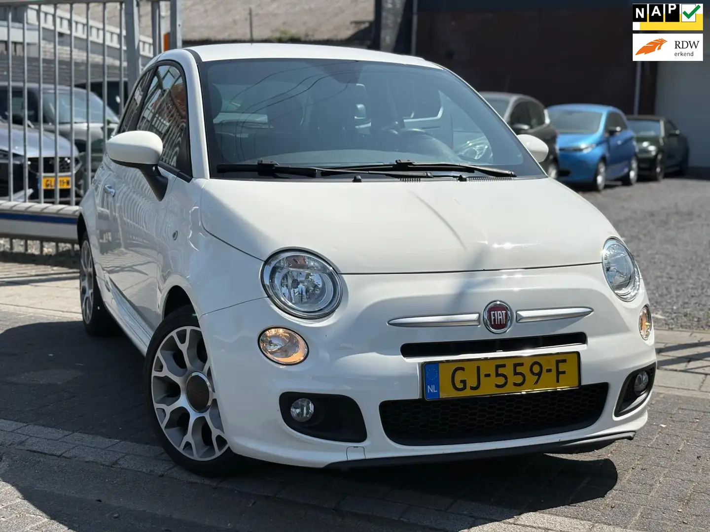 Fiat 500 0.9 TwinAir Turbo 500S | Virtual cockpit | 16” LMV Weiß - 1