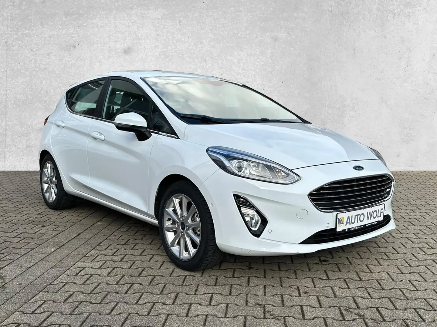 Ford Fiesta 1.0 EcoBoost Titanium *Navi*Winterpaket*Sportsitze Blanc - 2