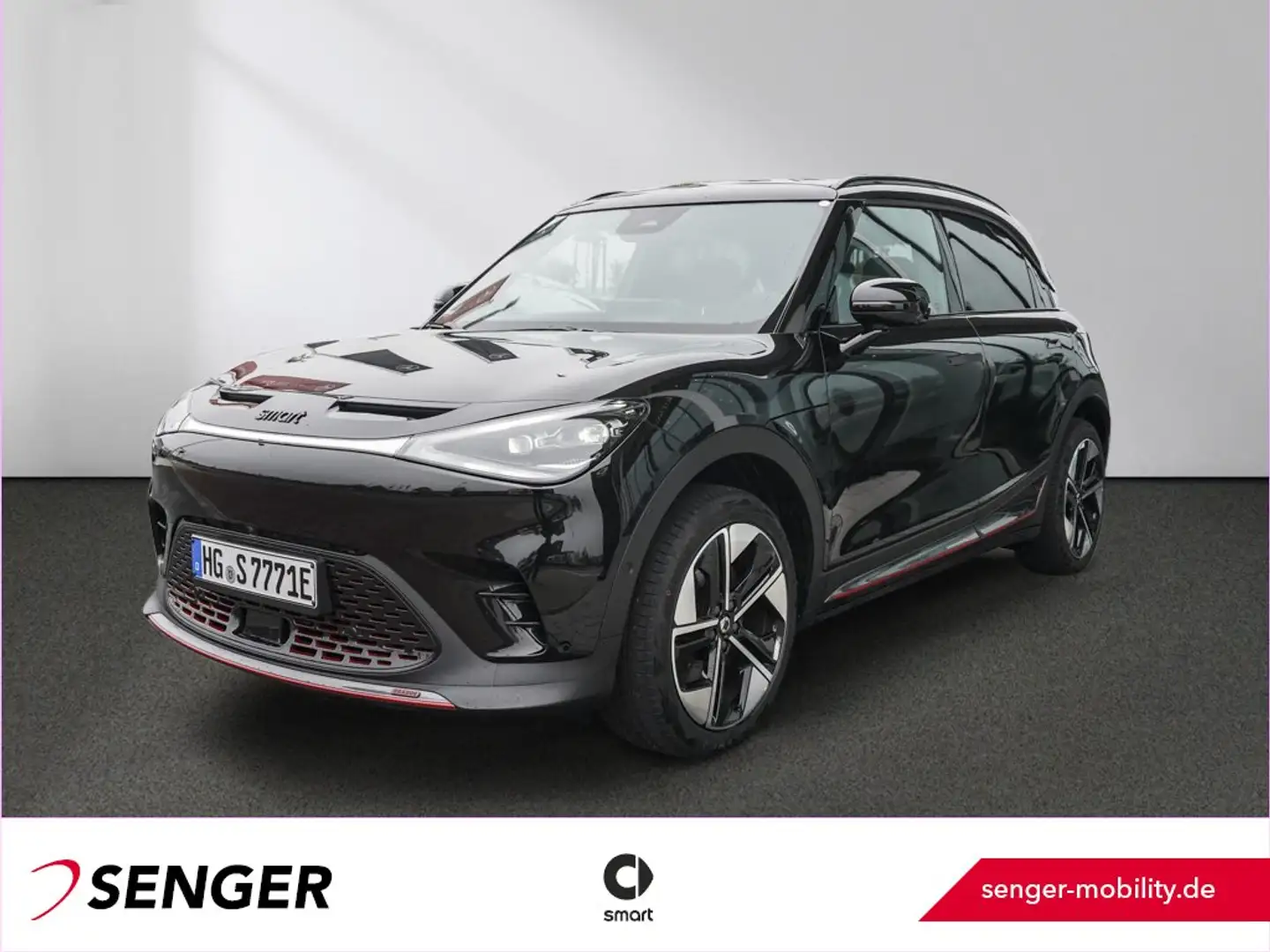 smart #1 Brabus Panorama 360°-Kamera HeadUp CarPlay Černá - 1