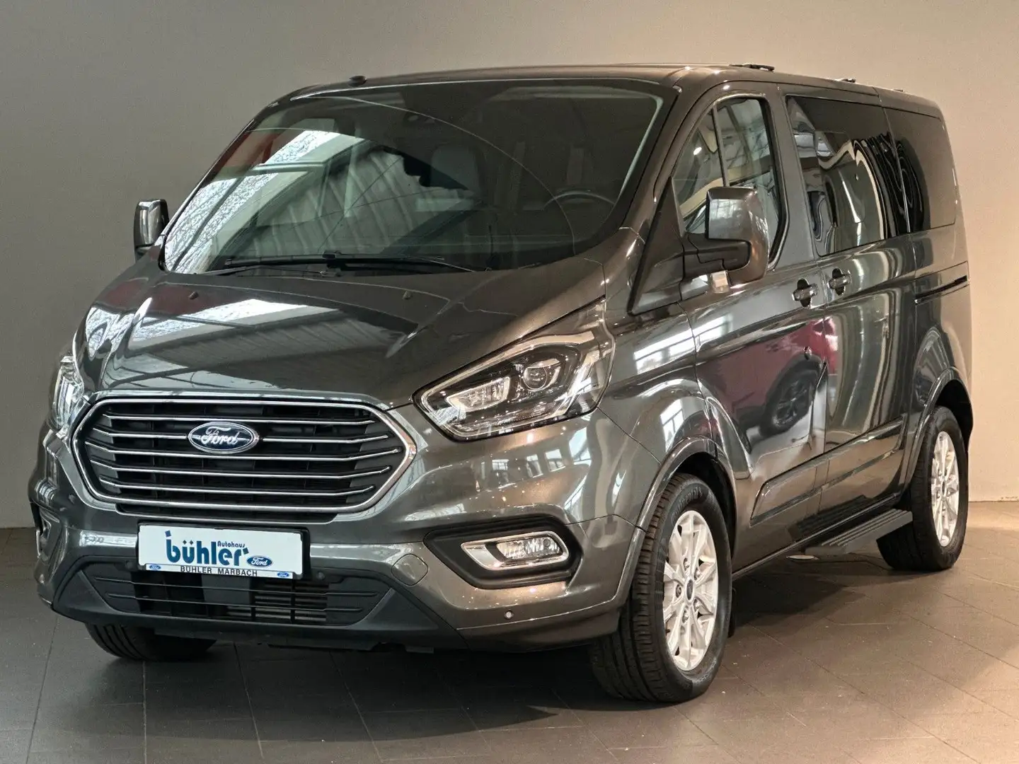 Ford Tourneo Custom Titanium 2.0 #AUTOMATIK #AHK Grau - 1