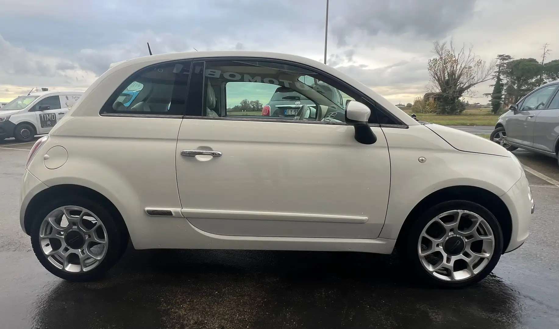 Fiat 500 1.2 Lounge 69cv my14 ideale Anche X Neopat. Blanc - 2