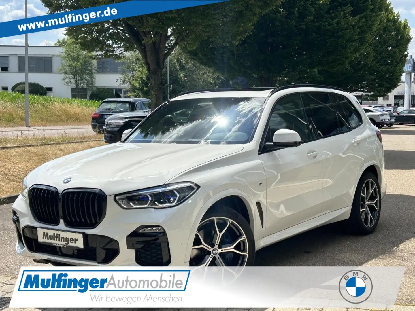 BMW X5 x30d M Sport ACC SuView Laser HUD H/K.AHK 21" Weiß - 1