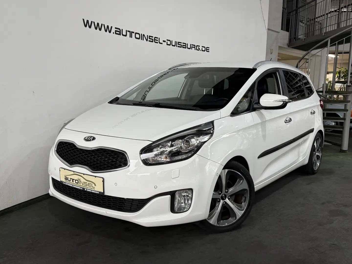 Kia Carens Spirit Aut. Vollleder Kamera ACC Keyless Weiß - 1