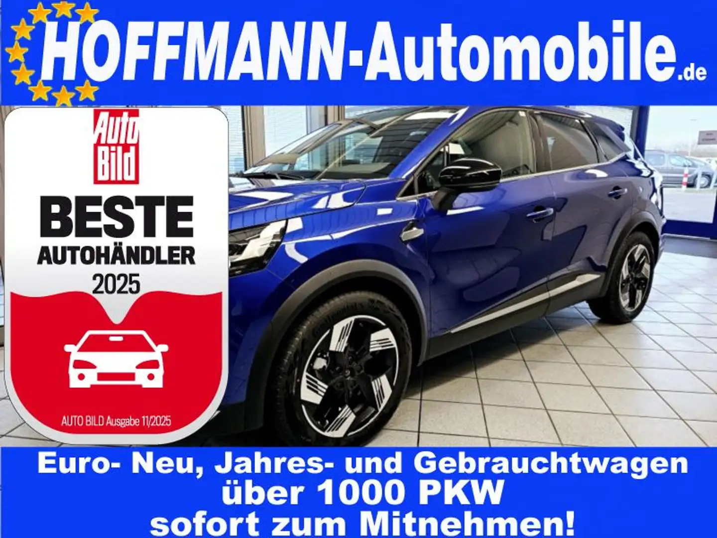 Renault Symbioz Techno Navi,Winterpaket,Kamera,Alu,met. Albastru - 1