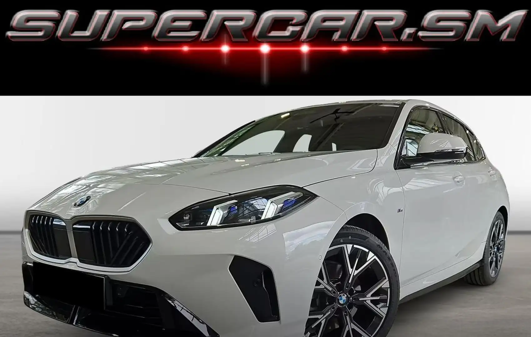 BMW 118 D M SPORT 18 LED SEDILI RISCALDATI Bianco - 1