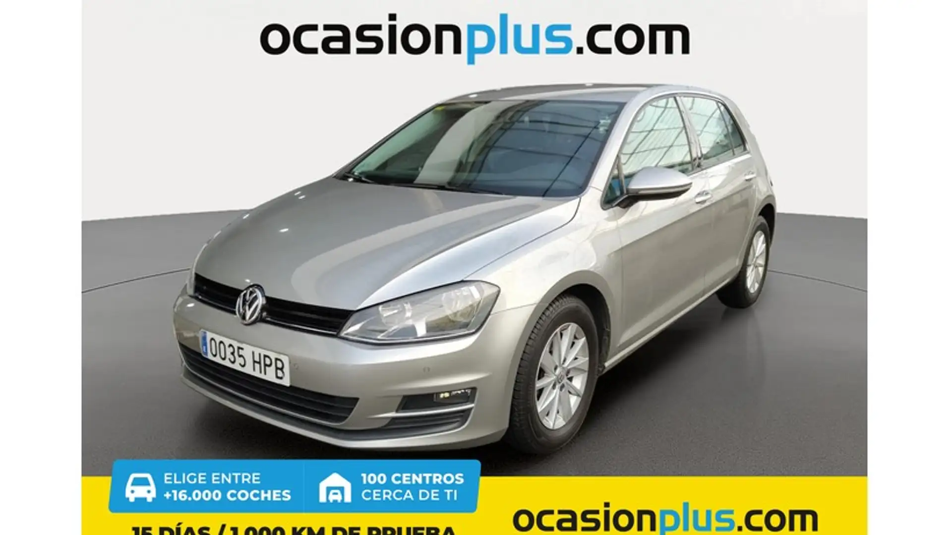 Volkswagen Golf 1.6TDI CR BMT Advance 105 Plateado - 1