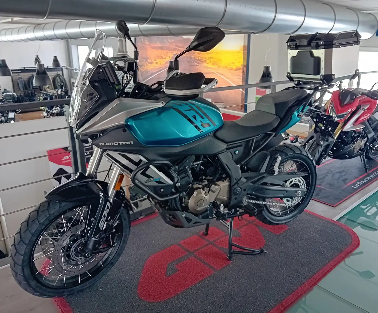 QJ Motor SRT 600 SX Blu/Azzurro - 1