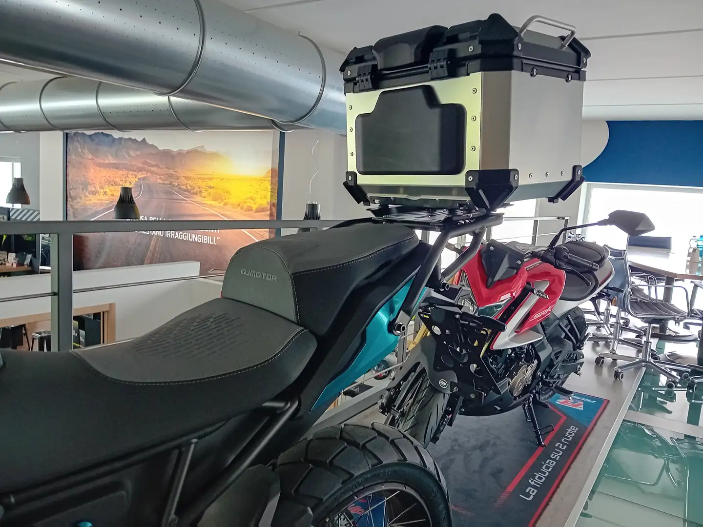 QJ Motor SRT 600 SX Blu/Azzurro - 2