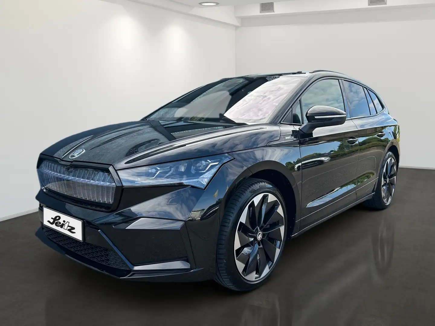 Skoda Enyaq 80 x Sportline *AHK*HEAD-UP*MATRIX*KAMERA* Schwarz - 2