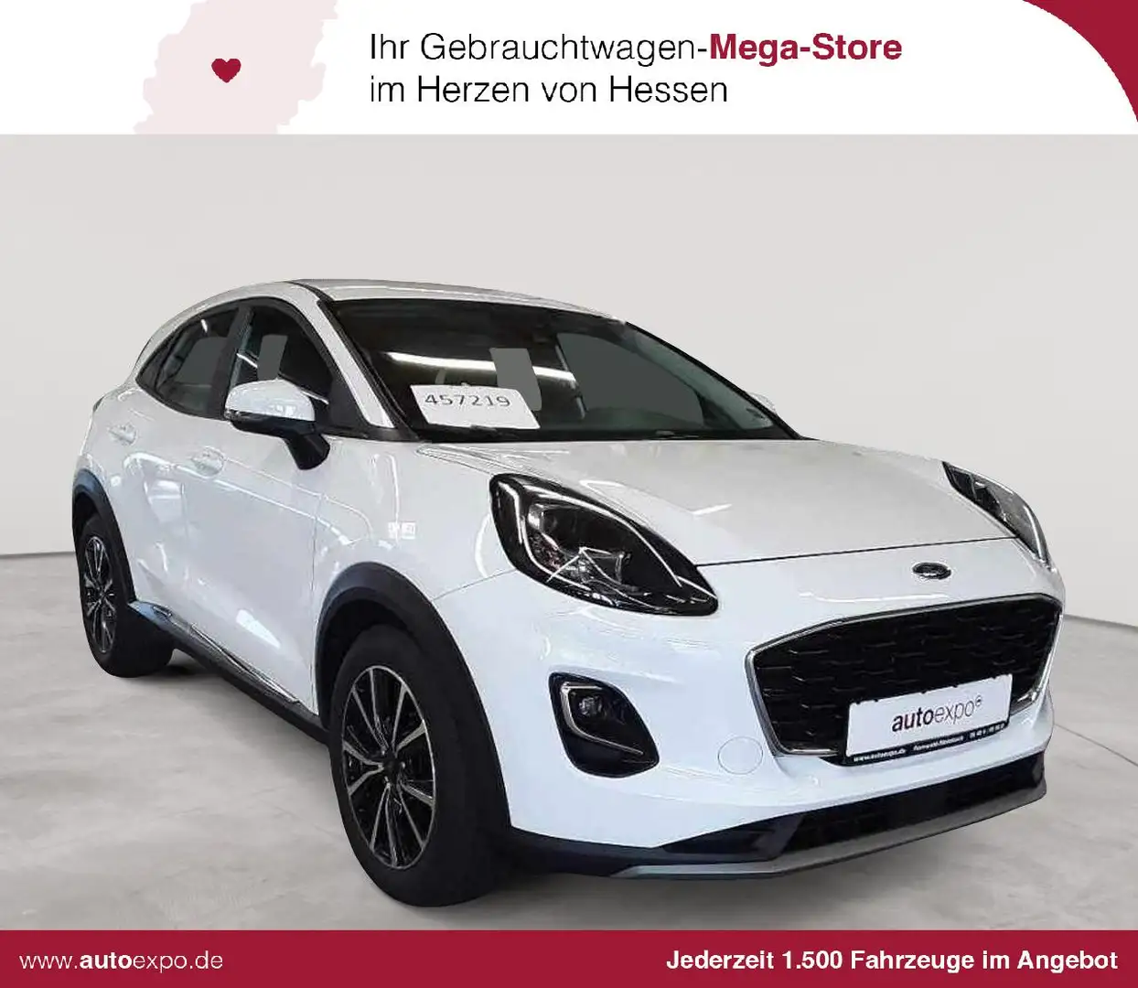 Ford Puma Puma 1.5 EcoBlue TITANIUM NAVI LED PDC hi. Weiß - 1
