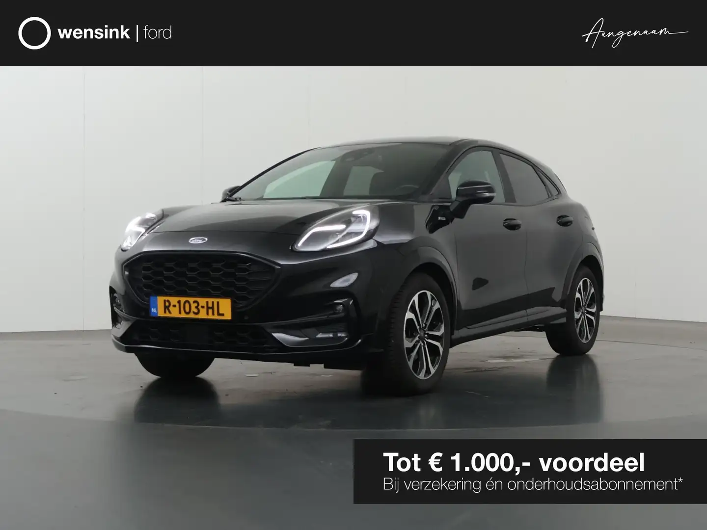 Ford Puma 1.0 EcoBoost Hybrid ST-Line X | Navigatiesysteem | Noir - 1