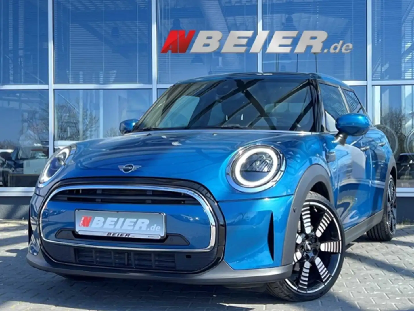 MINI Cooper Leder HeadUp Panorama Kamera LED Yours Trim Blau - 1