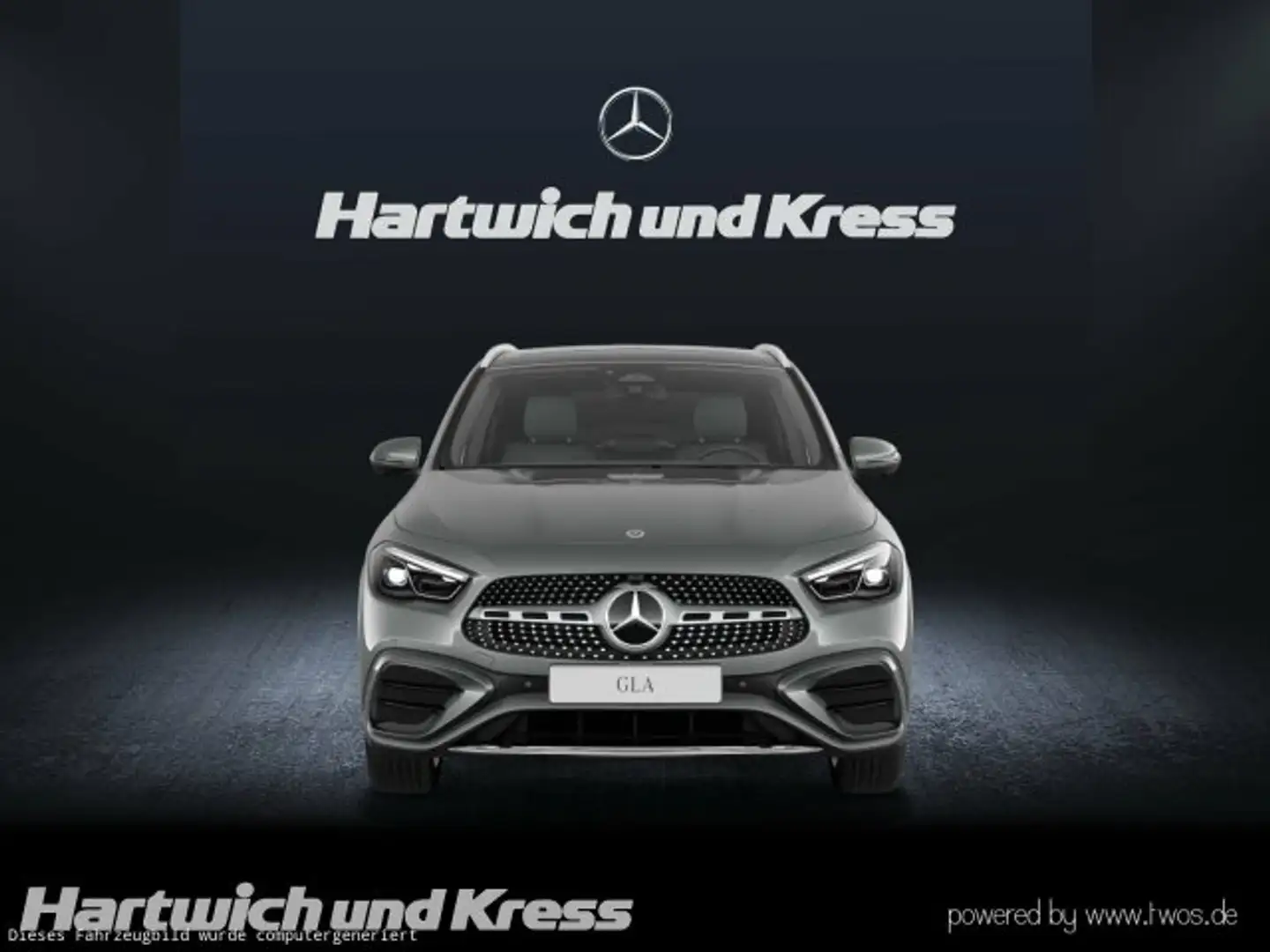 Mercedes-Benz GLA 220 GLA 220 d 4Matic AMG Line Premium+AHK+360°Kamera+Mutlibeam+Thermotronic Grau - 2