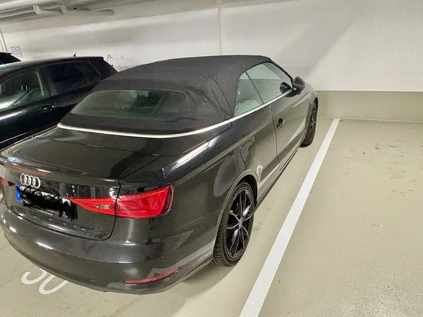Audi Cabriolet ambition ultra, A3, schwarz Negru - 2