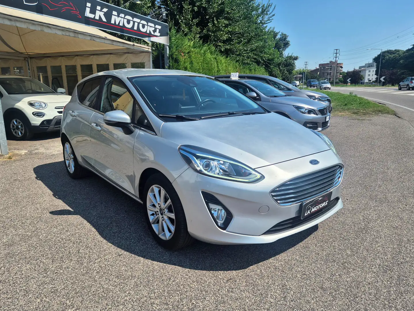 Ford Fiesta Fiesta 1.5 EcoBlue 5 porte Titanium Grijs - 2