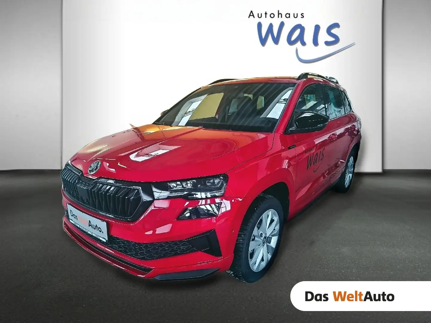 Skoda Karoq Sportline TSI DSG ACT Rot - 1