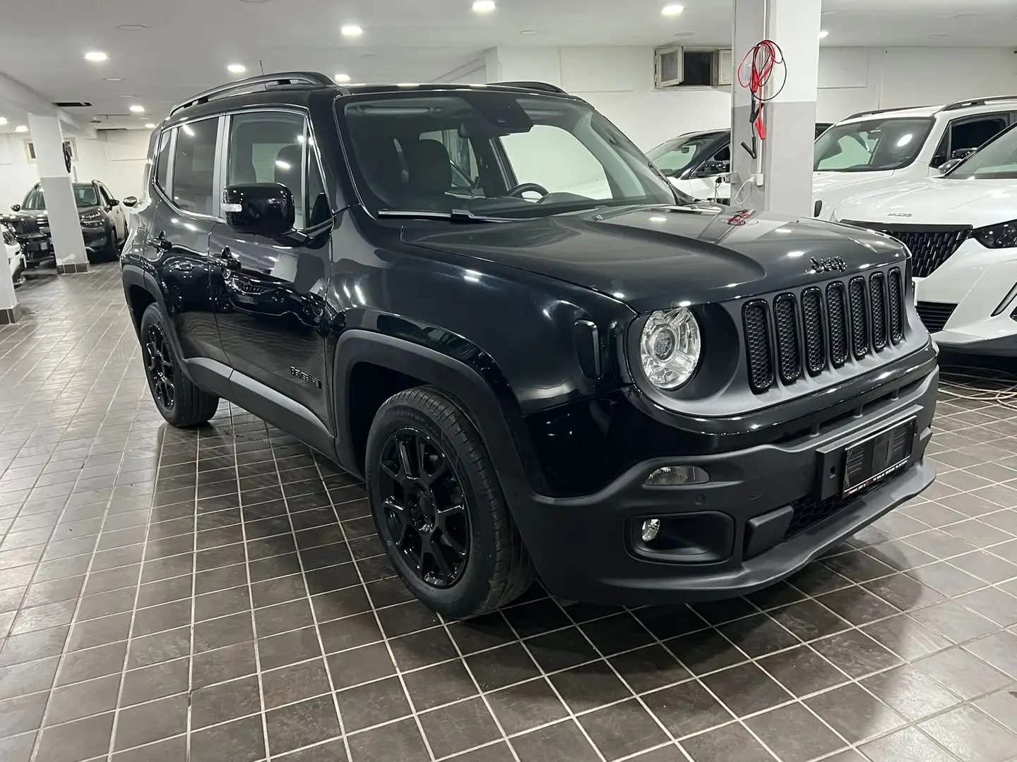Jeep Renegade LIMITED BLACKLINE 1.6MJT 120CV DCT AUTOMATIC TETTO Zwart - 1