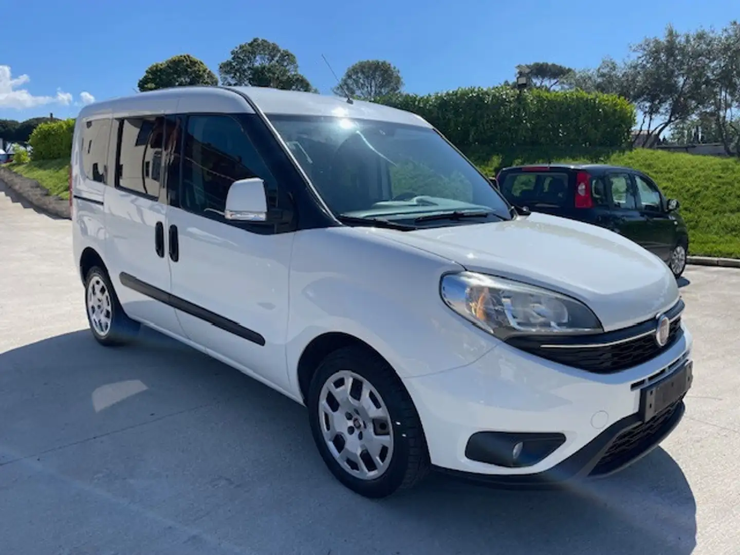 Fiat Doblo Doblò 1.6 MJT 16V 95CV Lounge Blanc - 2