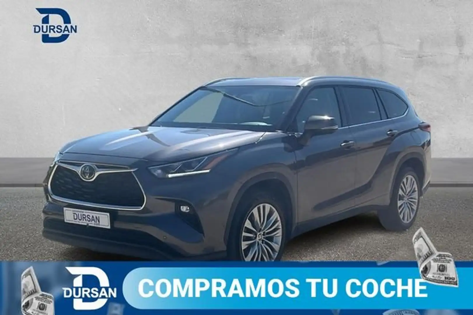 Toyota Highlander AdvanceTecho Gris - 1