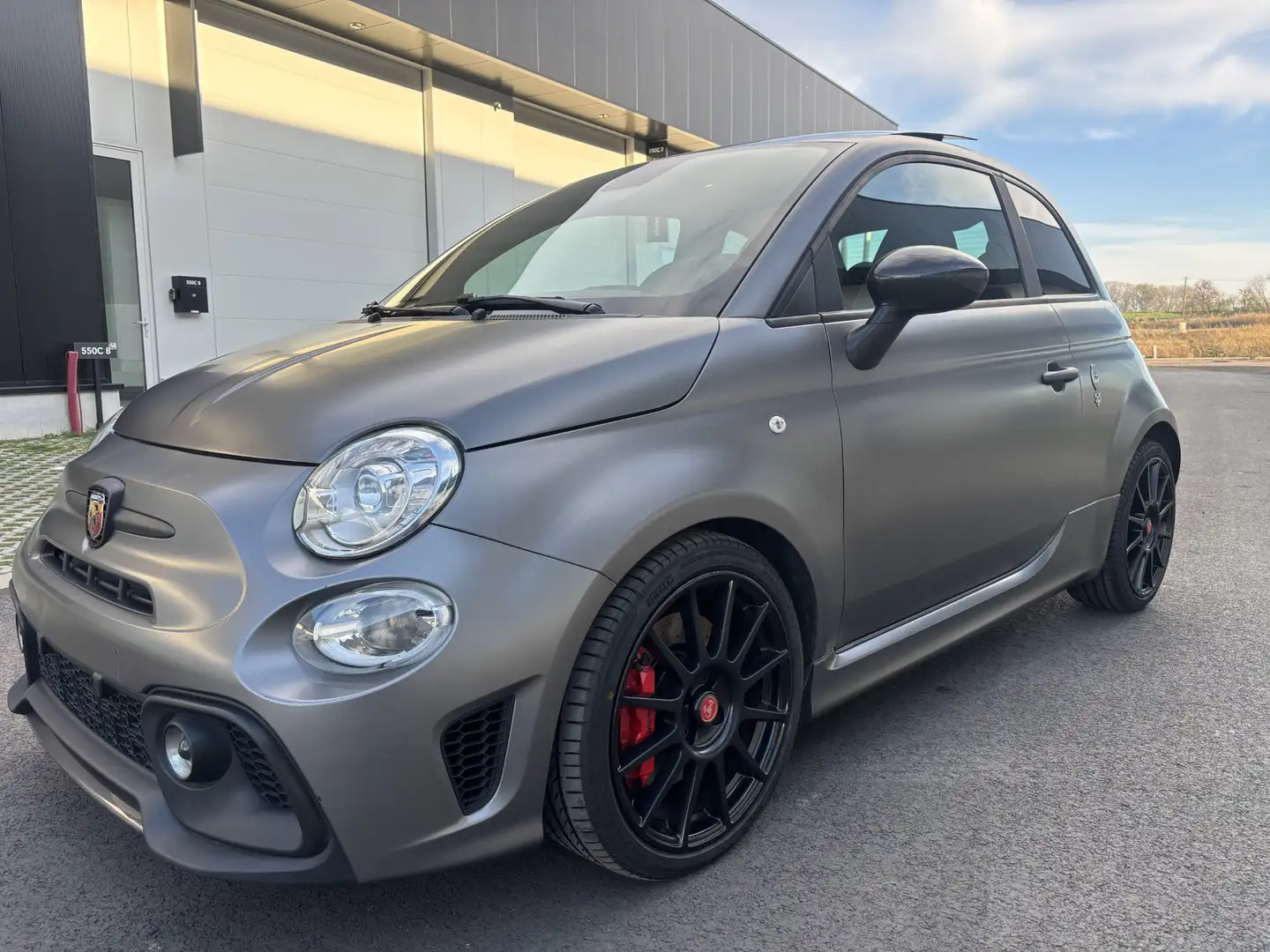 Fiat 595 Abarth 70th Anniversary / FULL / SABELT / AKRA / ... Grau - 2
