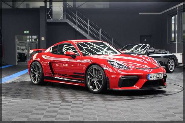 Imagine Porsche Cayman GT4 APPROVED ALCANTARA / NAVI