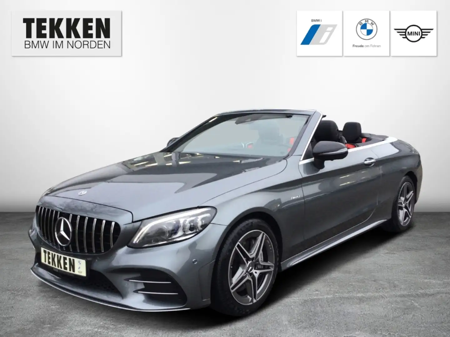 Mercedes-Benz C 43 AMG Cabrio 4Matic AHK/ACC/360Grad/MultibeamLED Gri - 1
