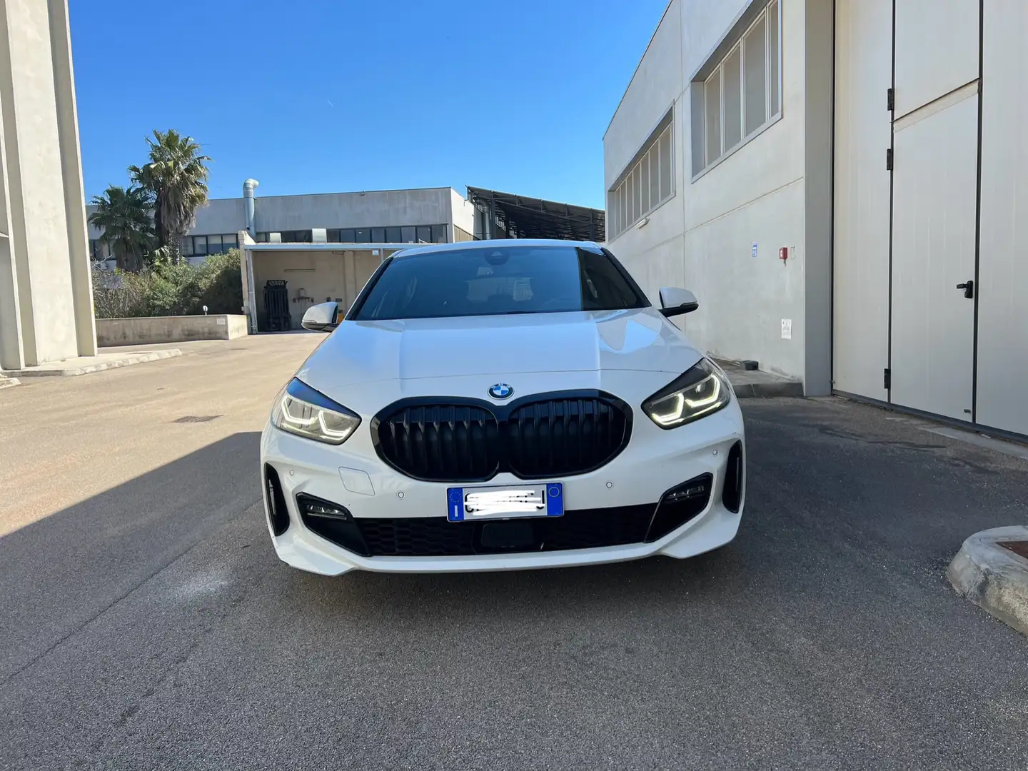 BMW 118 msport Blanc - 1