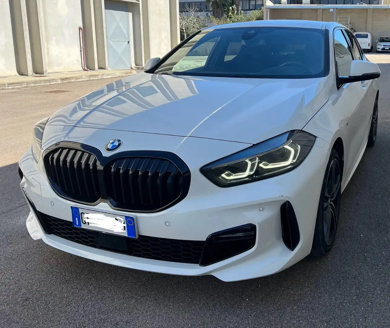 BMW 118 msport Blanc - 2