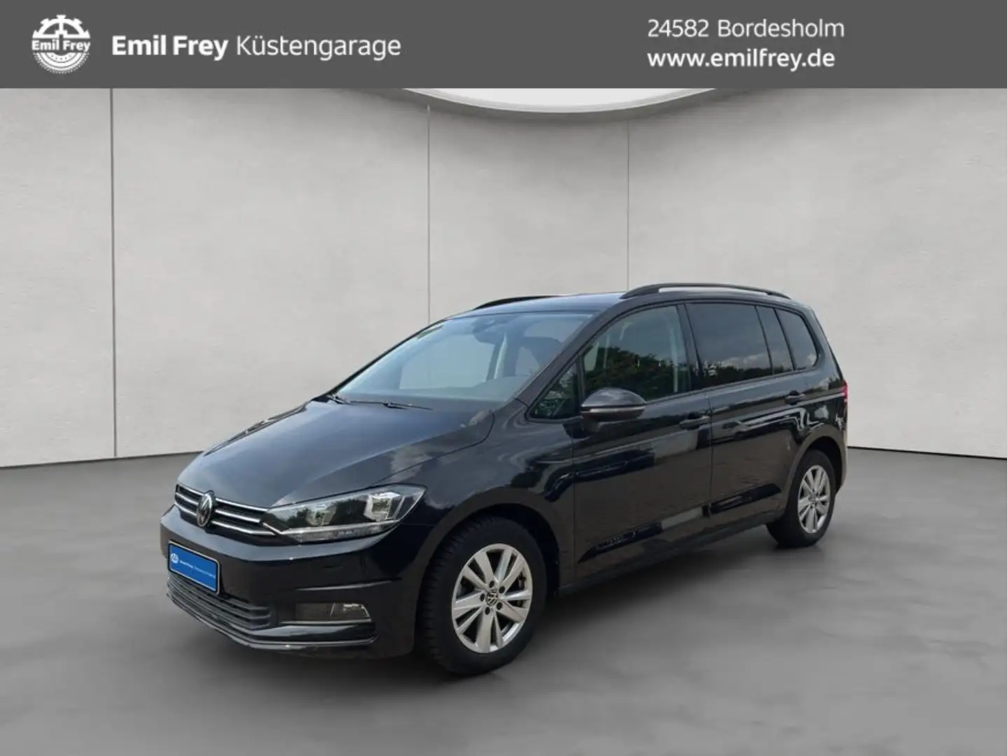 Volkswagen Touran 1.5 TSI ACT OPF DSG Comfortline ACC AHK G Schwarz - 1