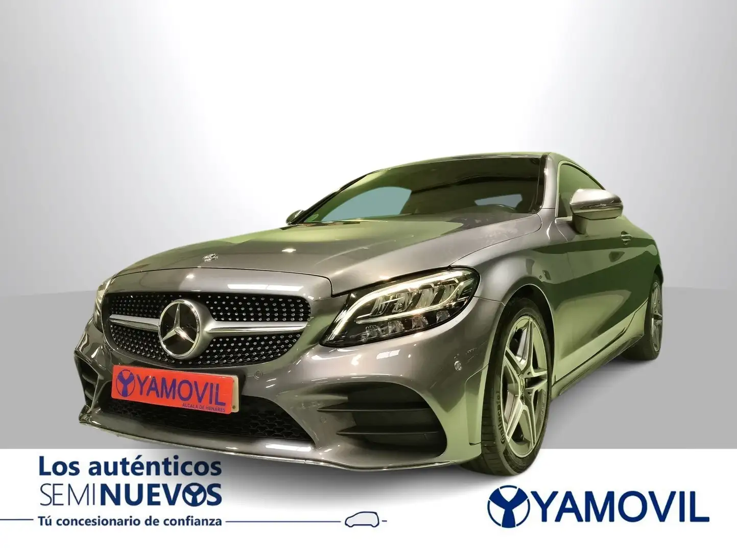 Mercedes-Benz C 220 Coupé 220d 9G-Tronic Gris - 1