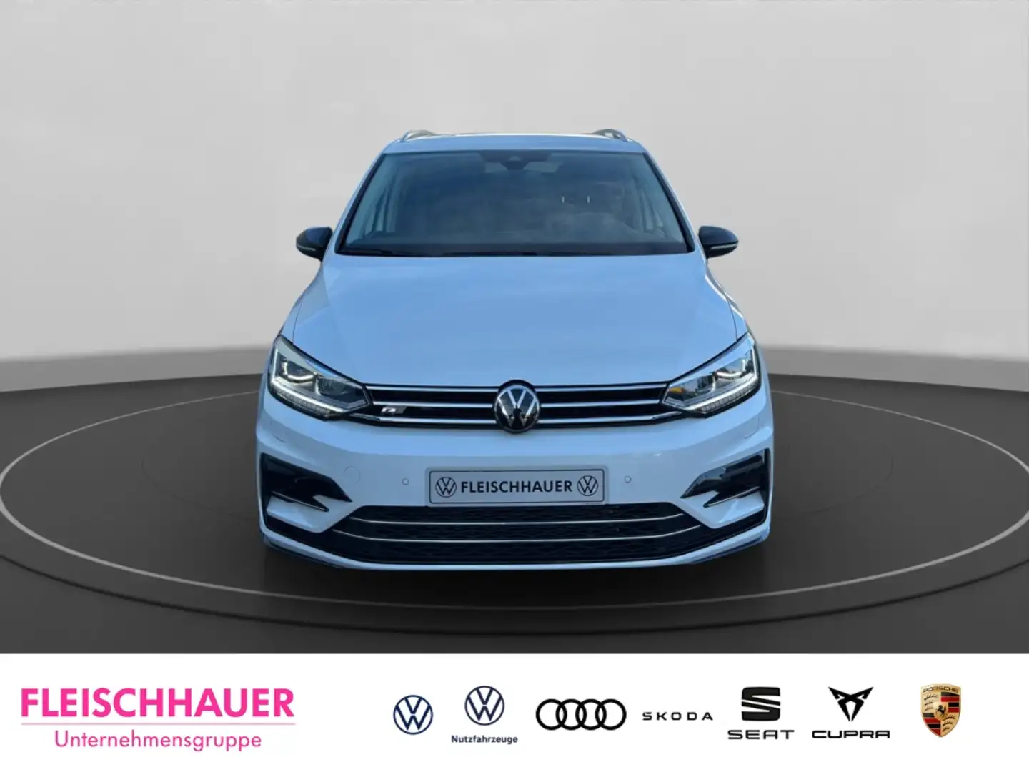 Volkswagen Touran Comfortline 2,0 TDI AHK-el. klappb. Navi Digitales Weiß - 2