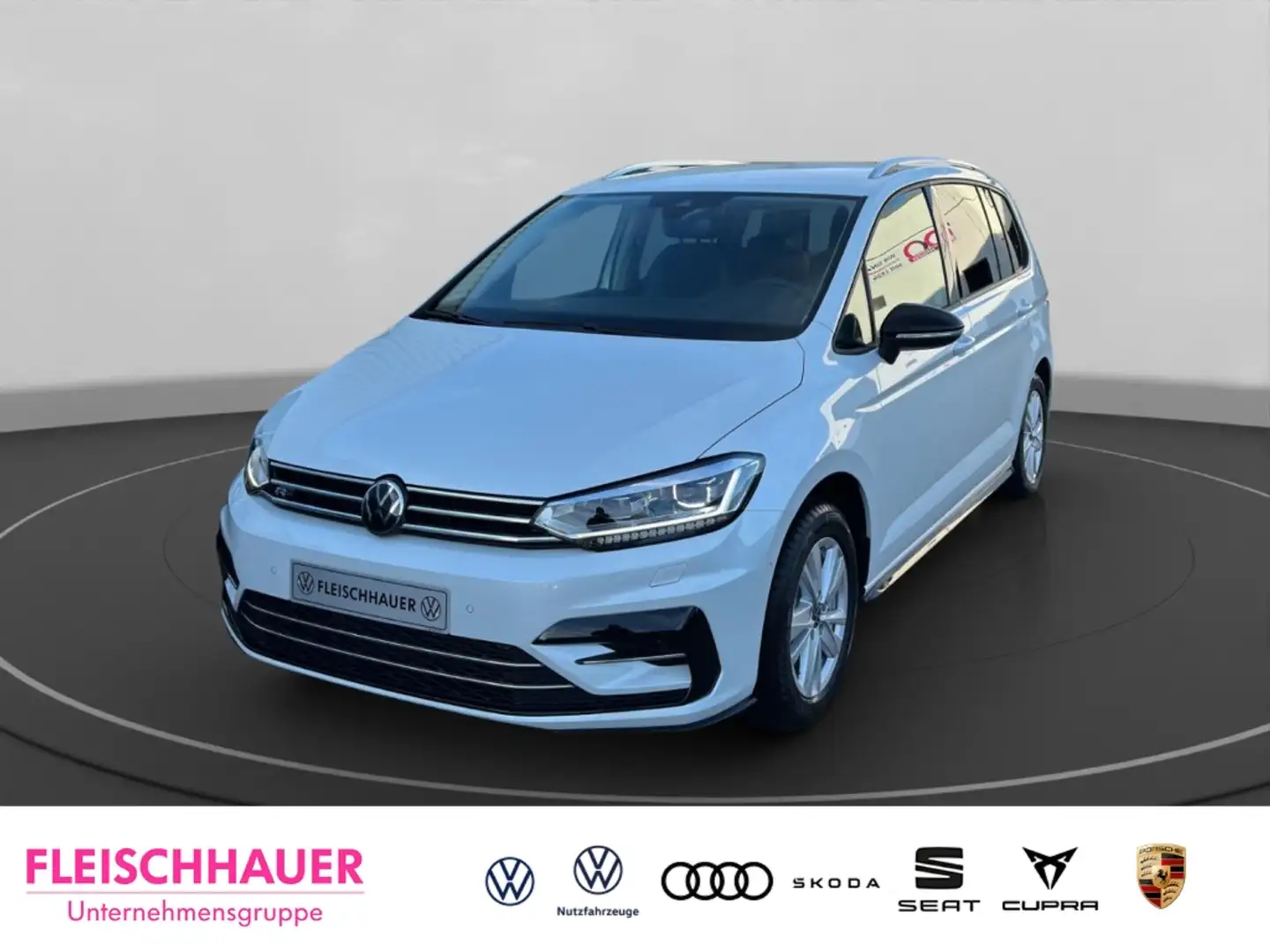 Volkswagen Touran Comfortline 2,0 TDI AHK-el. klappb. Navi Digitales Weiß - 1