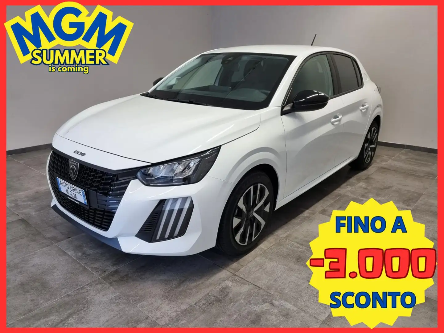 Peugeot 208 PureTech 100 Stop&Start 5 porte Style Bianco - 1
