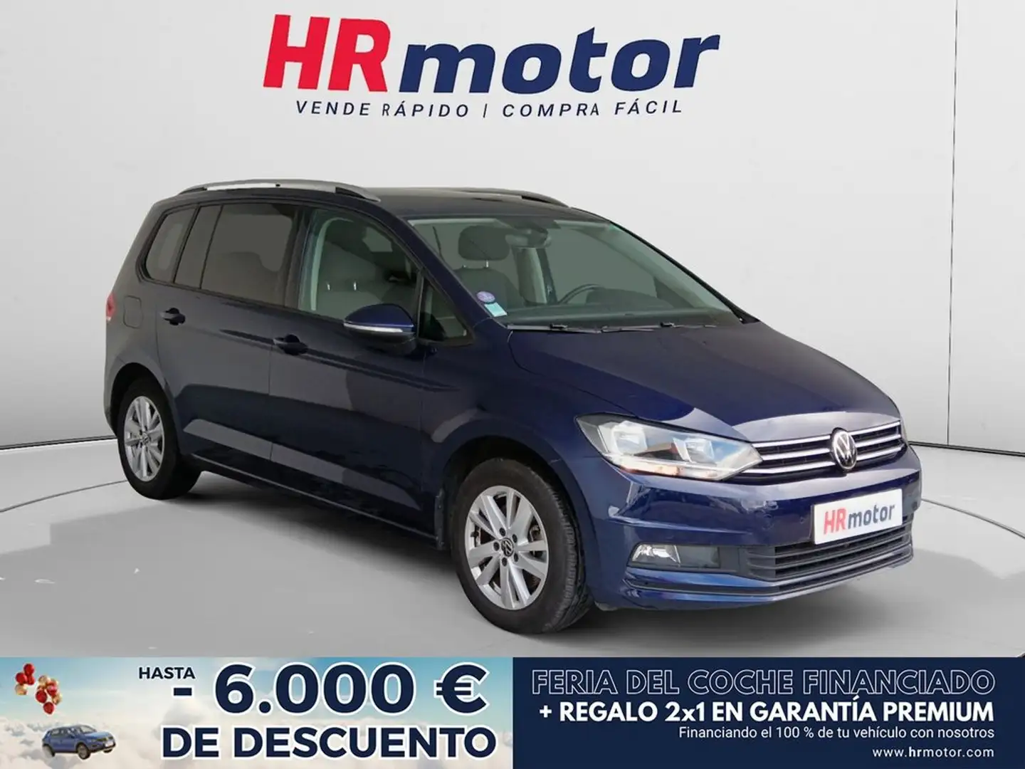 Volkswagen Touran Advance BMT Azul - 1