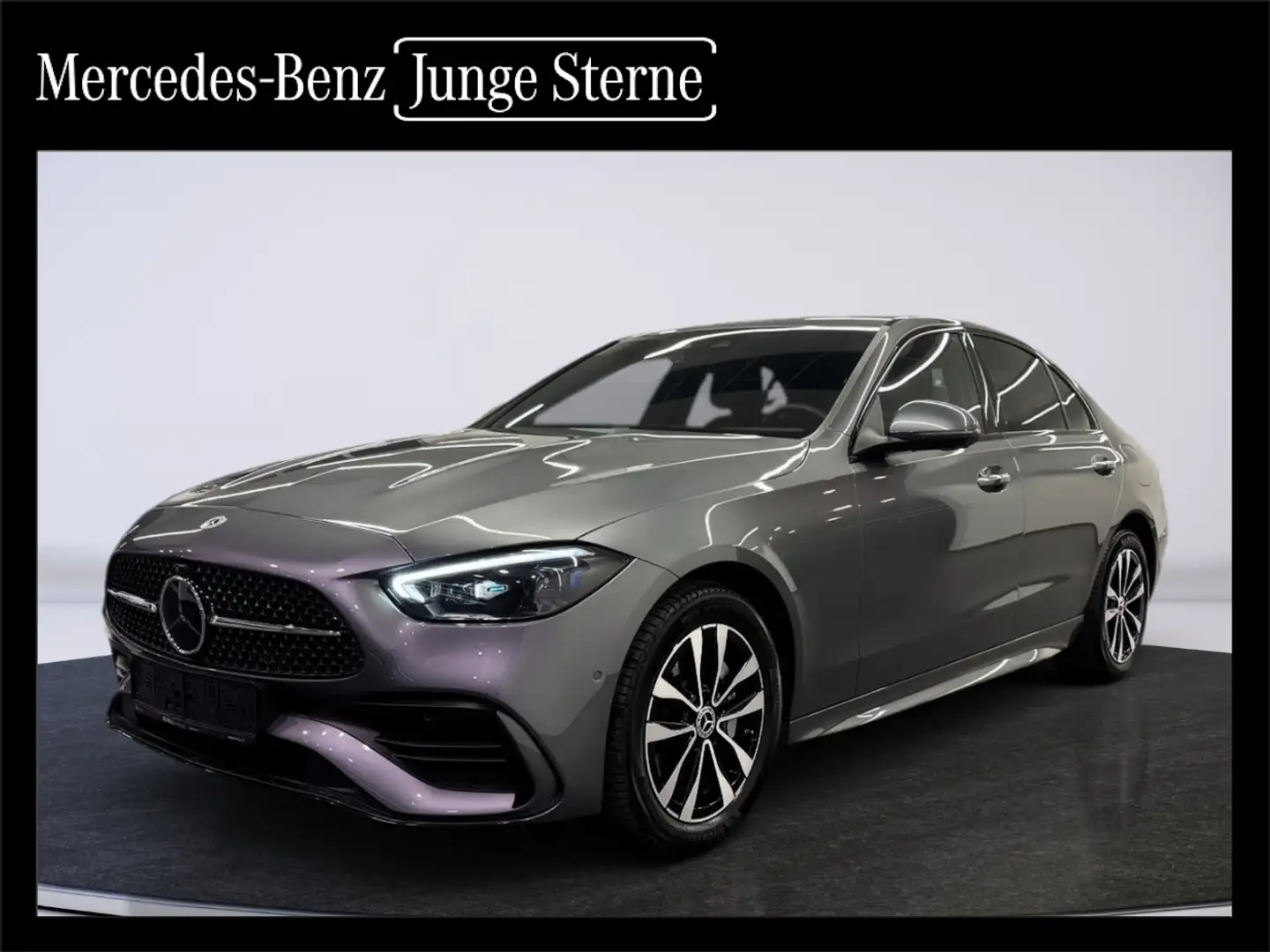Mercedes-Benz C 300 e 4MATIC 4Jahres Wertpaket,inkl Winterreifen Grau - 1