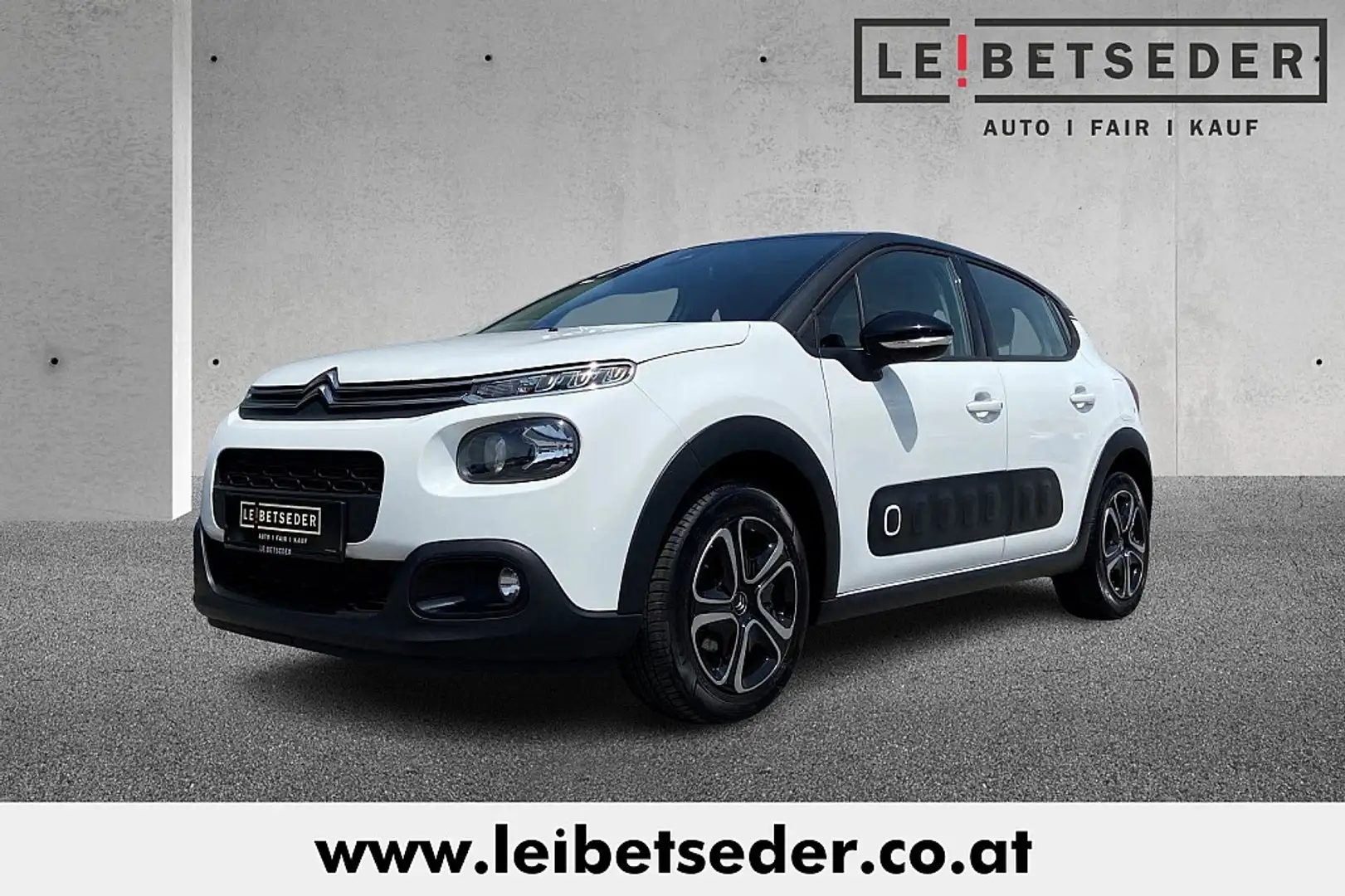 Citroen C3 PureTech 82 5-Gang-Manuell Shine Blanco - 1