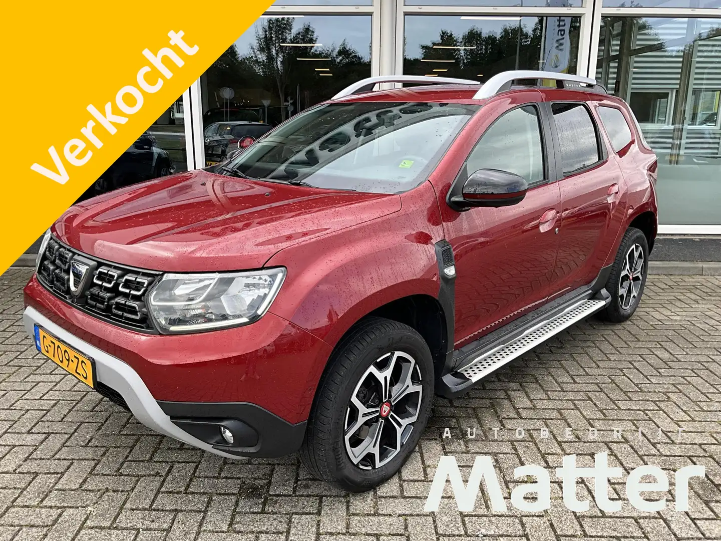Dacia Duster 1.3 TCe Tech Road 150pk 1500KG Trekgewicht Rood - 1