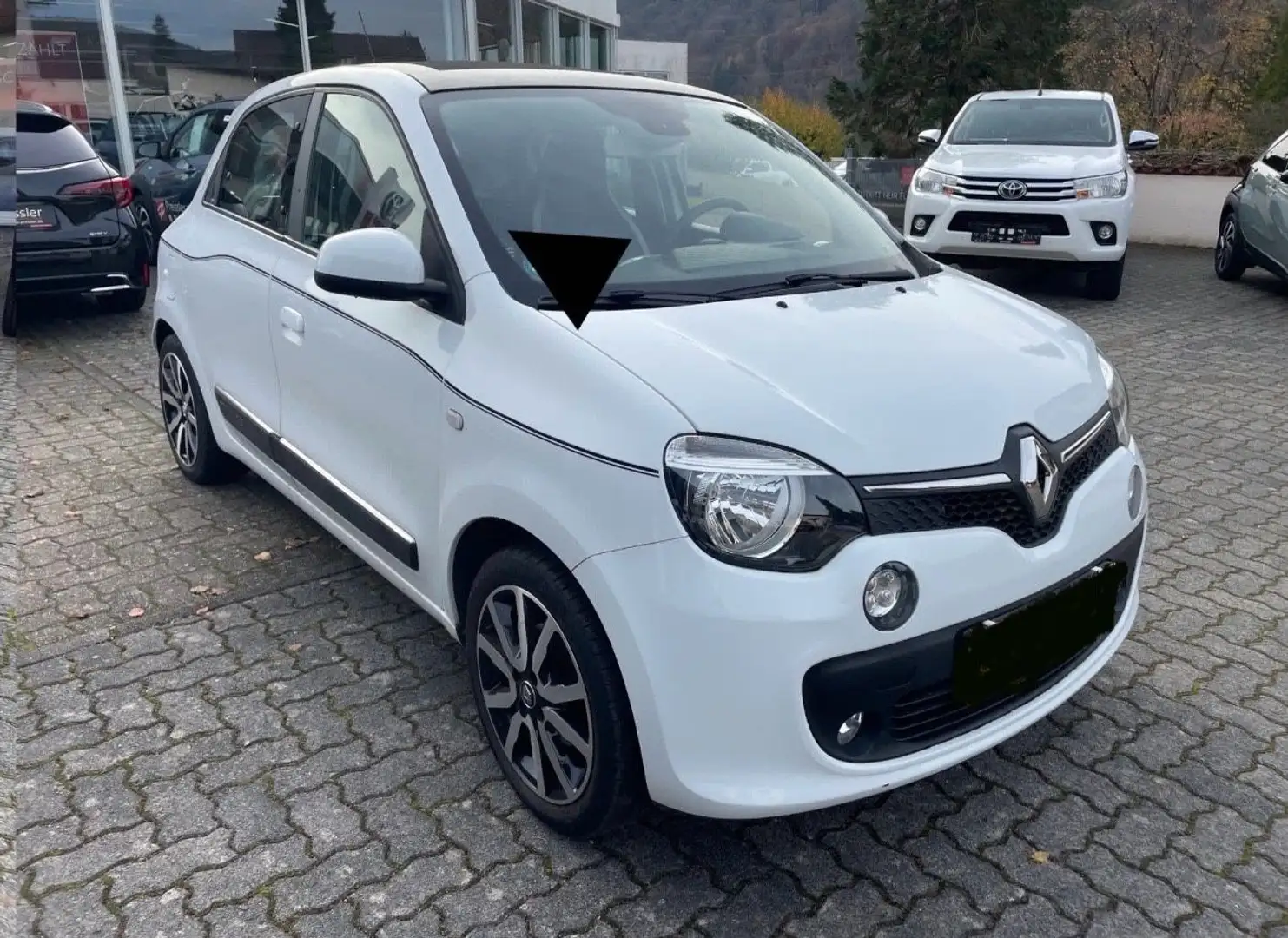 Renault Twingo Intens AUTOMATIK FALTDACH 90 PS Weiß - 2